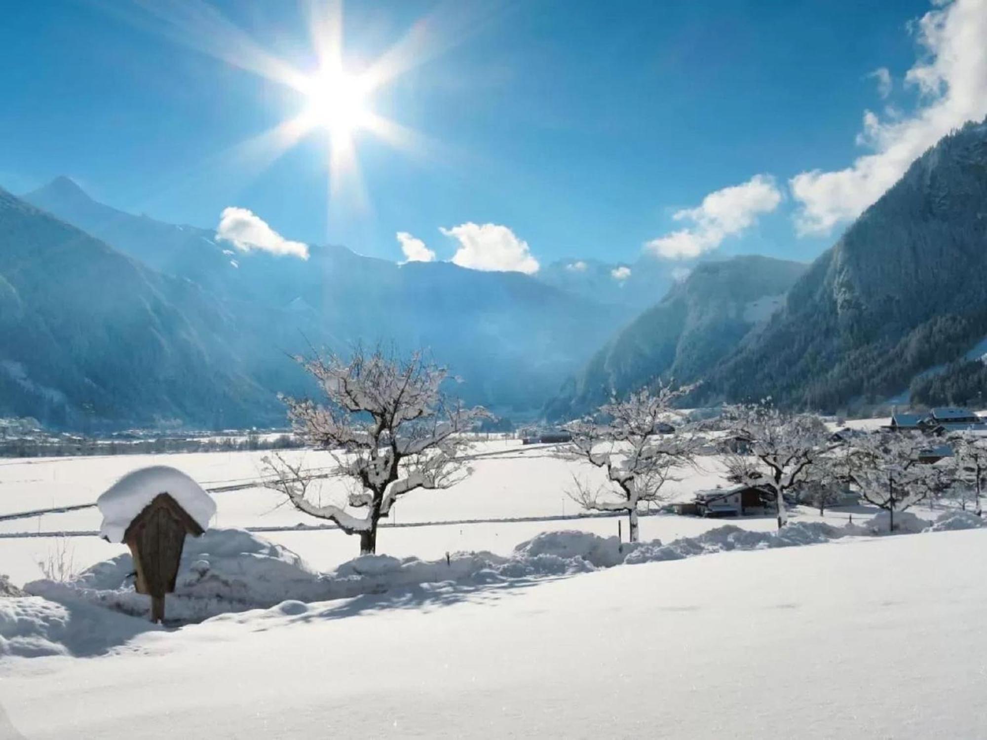 Apartment With Panoramic View Ramsau im Zillertal Bagian luar foto