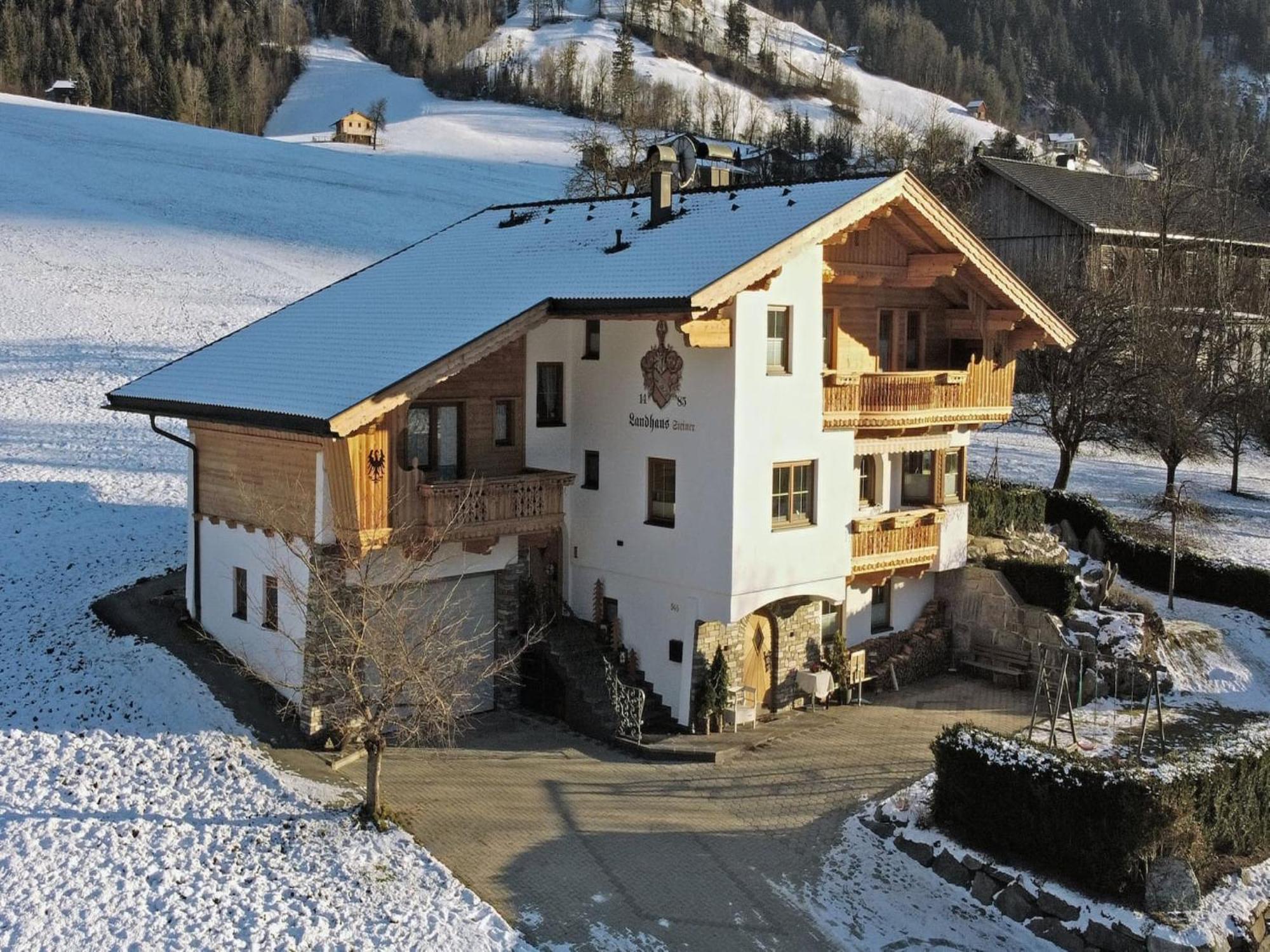 Apartment With Panoramic View Ramsau im Zillertal Bagian luar foto